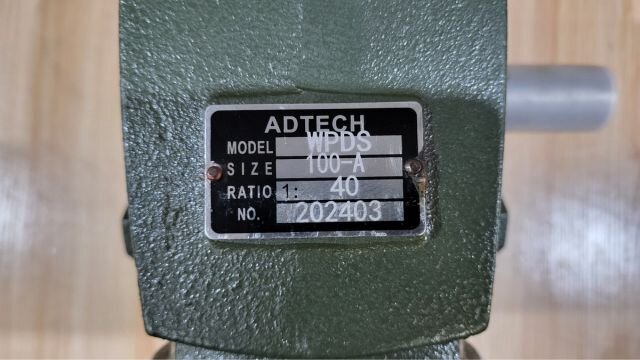 Tem hộp giảm tốc trục vít bánh vít WPDS 100