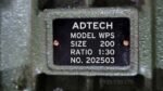 Tem hộp giảm tốc trục vít bánh vít WPS 200