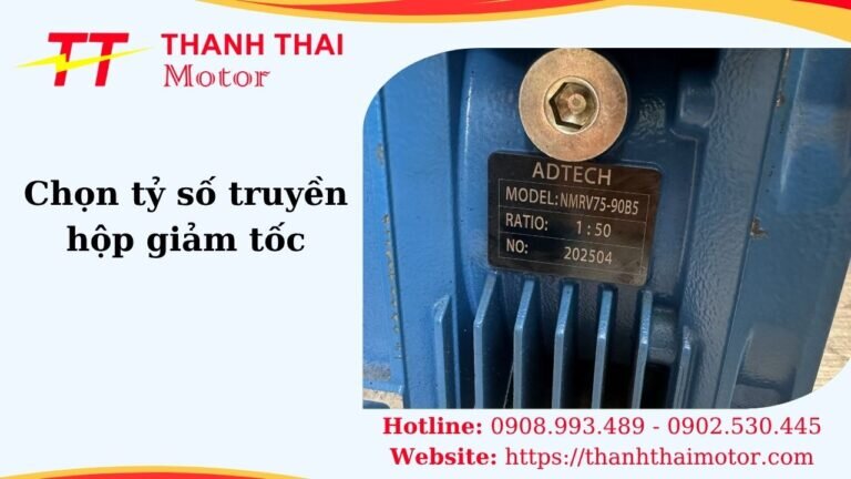 Thumb cách chọn tỷ số truyền hộp giảm tốc