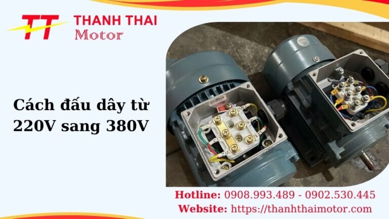 Hình thumb cách đấu dây từ 220V sang 380V