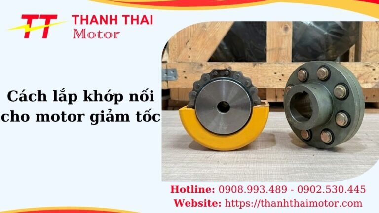 Thumb cách lắp khớp nối cho motor giảm tốc
