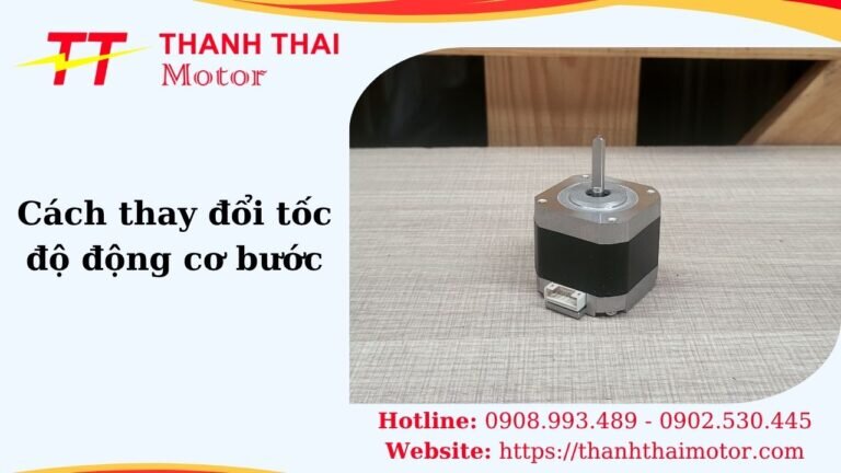 Thumb cách thay đổi tốc độ động cơ bước