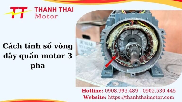 Thumb cách tính số vòng dây quấn motor 3 pha