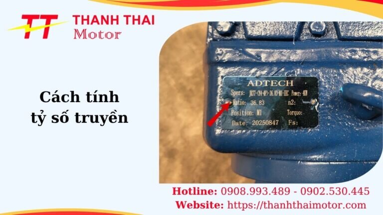 Thumb cách tính tỷ số truyền