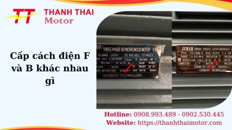 Thumb cấp cách điện f và b khác nhau gì