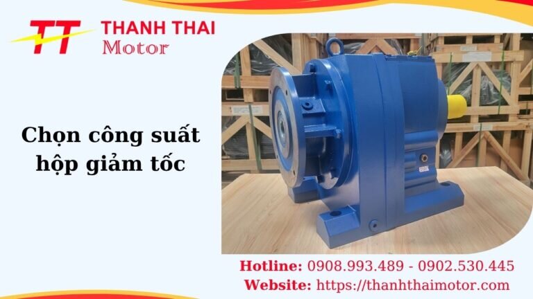 Thumb chọn công suất hộp giảm tốc