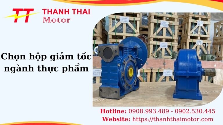 Thumb chọn hộp giảm tốc ngành thực phẩm