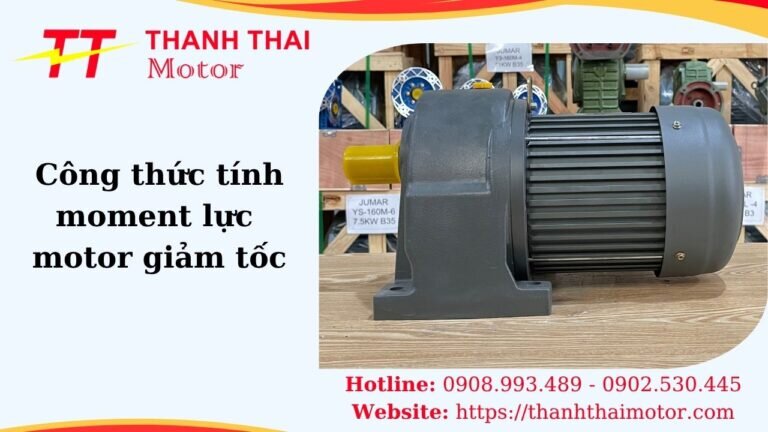 Thumb công thức tính moment lực motor giảm tốc