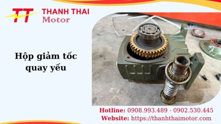 Thumb hộp giảm tốc chạy yếu