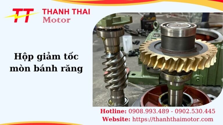 Thumb hộp giảm tốc mòn bánh răng