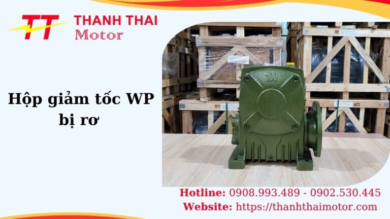 Hình thumb hộp giảm tốc WP bị rơ