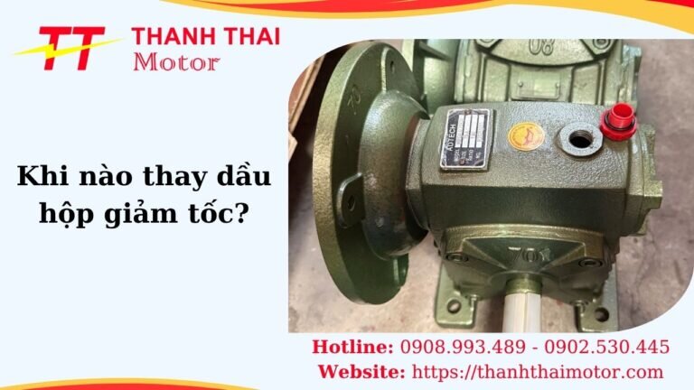 Thumb khi nào thay dầu hộp giảm tốc