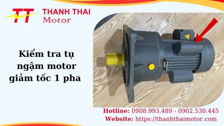 Thumb kiểm tra tụ ngậm motor giảm tốc 1 pha