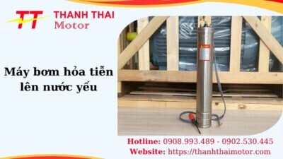 Thumb máy bơm hỏa tiễn lên nước yếu