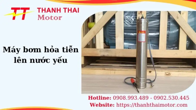 Thumb máy bơm hỏa tiễn lên nước yếu