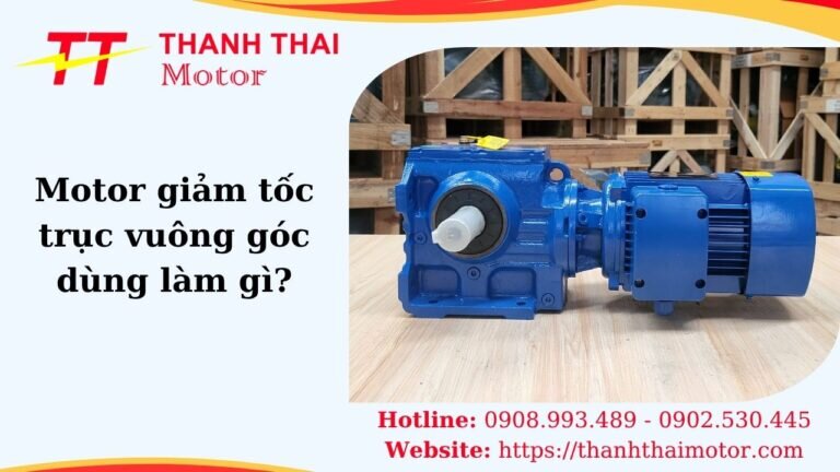 Thumb motor giảm tốc trục vuông góc dùng làm gì