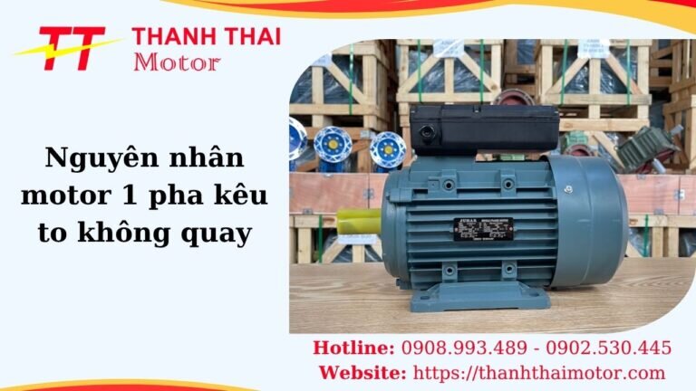 Hình thumb nguyên nhân motor 1 pha kêu to không quay
