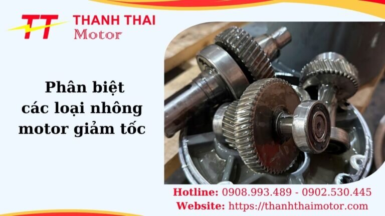 Thumb phân biệt các loại nhông motor giảm tốc