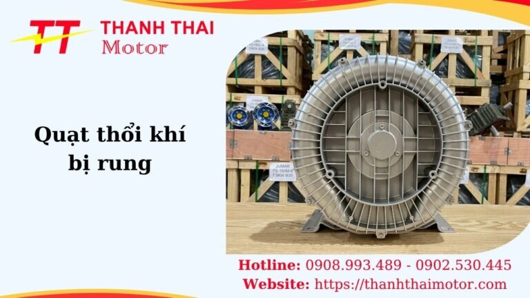 Thumb quạt thổi khí bị rung
