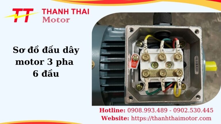 Thumb sơ đồ đấu dây motor 3 pha 6 đầu