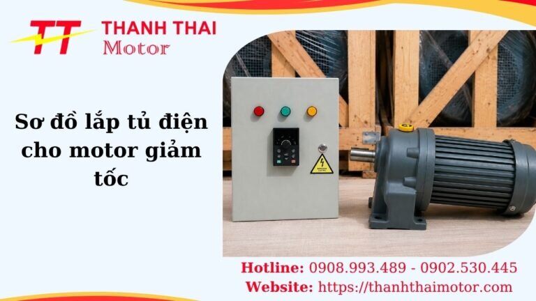 Hình thumb sơ đồ lắp tủ điện cho motor giảm tốc
