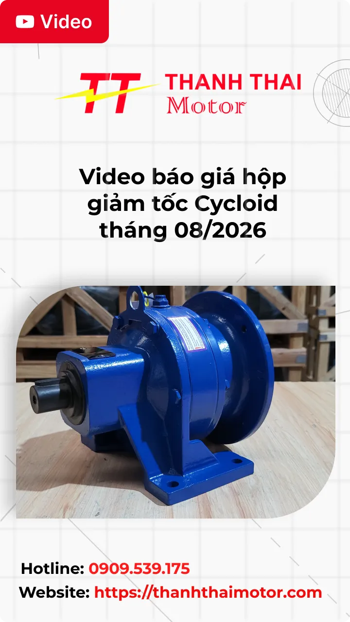 Thumb video báo giá hộp giảm tốc Cycloid tháng 08/2026