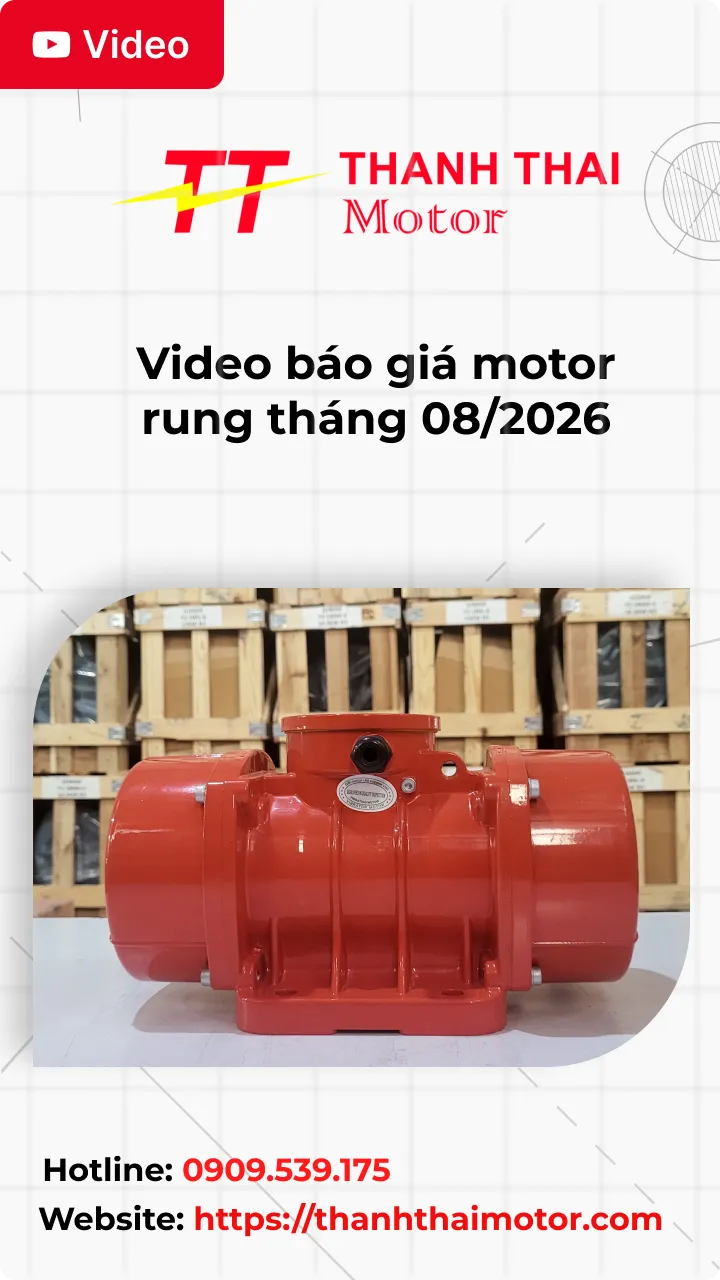 Thumb video báo giá motor rung tháng 08/2026