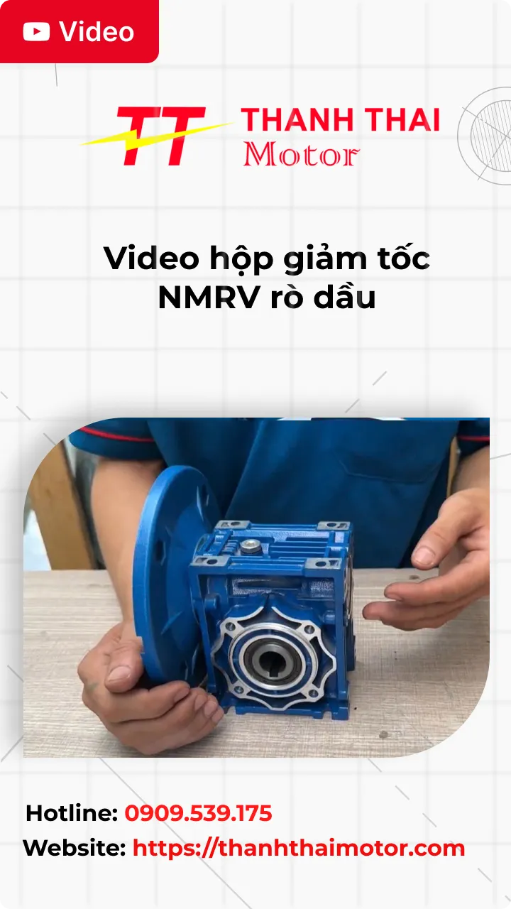 Thumb video hộp giảm tốc NMRV rò dầu
