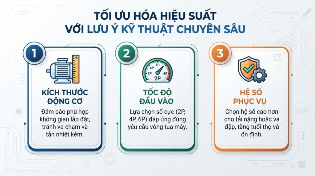Tối ưu hóa hiệu suất với lưu ý kỹ thuật chuyên sâu.