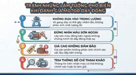 Tránh những lầm tưởng phổ biến khi đánh giá motor dây đồng.