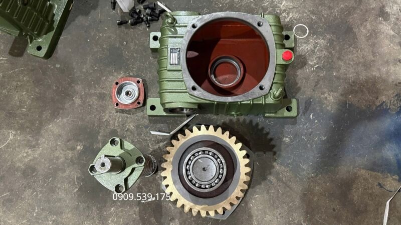 Kiểm tra hộp giảm tốc WP bị rung