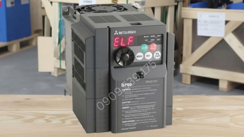 Biến tần Mitsubishi ngừng cấp điện do lỗi giao tiếp ELF