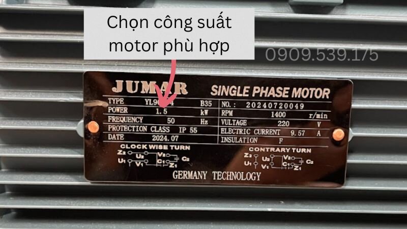 Chọn motor đủ công suất để nhào bột bánh mì và bánh bao ổn định