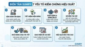 Hiệu suất thực tế kiểm chứng biến tần sumry có tốt không.