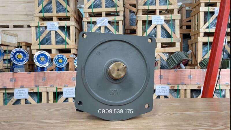 Nguyên lý hoạt động của motor giảm tốc cốt ngang từ lúc tạo chuyển động đến khi truyền lực cho tải
