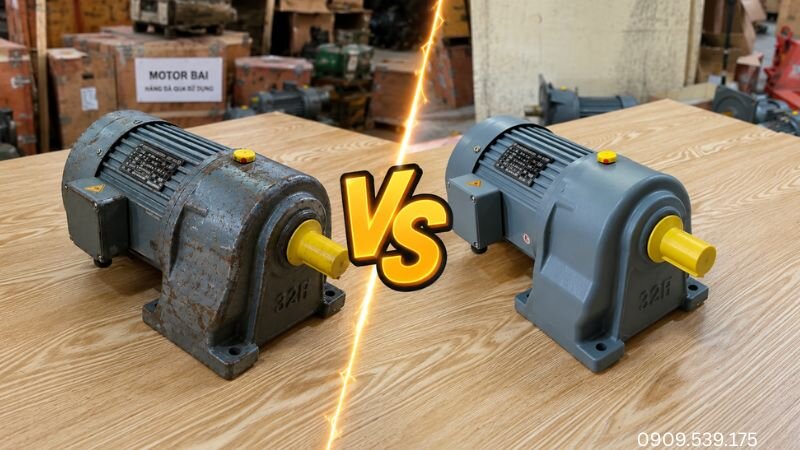 Kiểm tra thông số, nguồn gốc và chi phí để hạn chế rủi ro khi lựa chọn motor giảm tốc