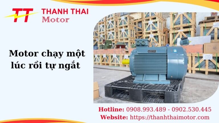 Thumb motor chạy một lúc rồi tự ngắt