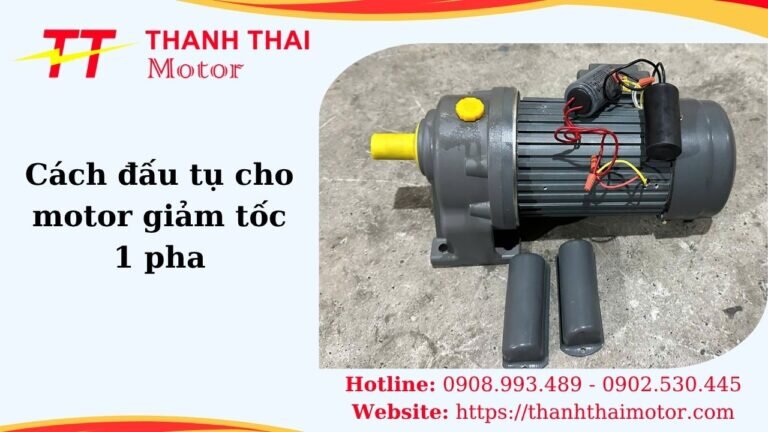 Thumb cách đấu tụ cho motor giảm tốc 1 pha