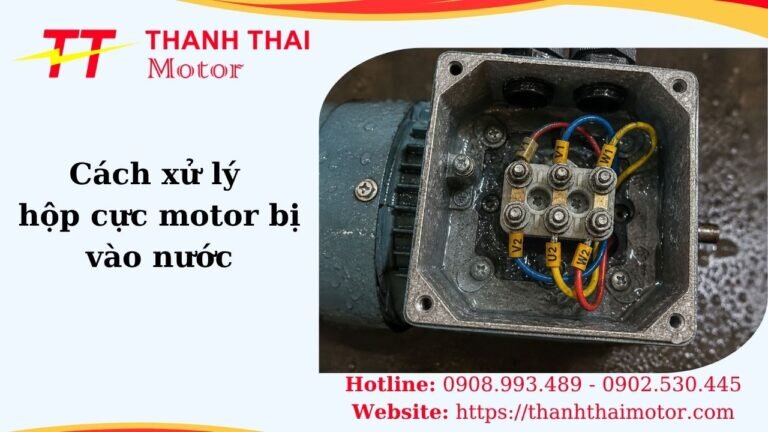 Hình thumb cách xử lý hộp cực motor bị vào nước