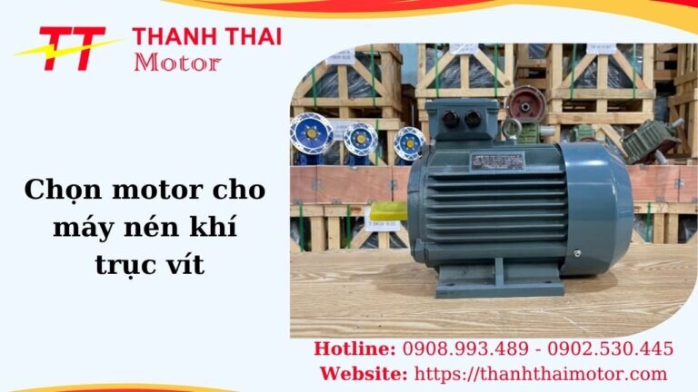Hình thumb chọn motor cho máy nén khí trục vít