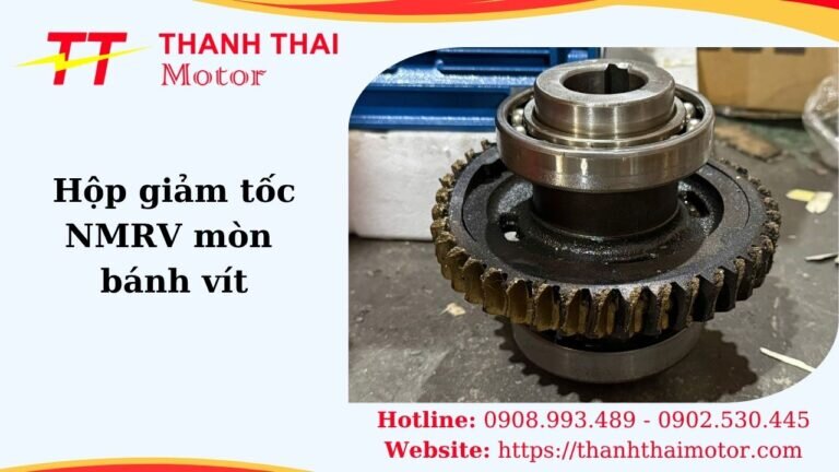 Thumb hộp giảm tốc NMRV mòn bánh vít