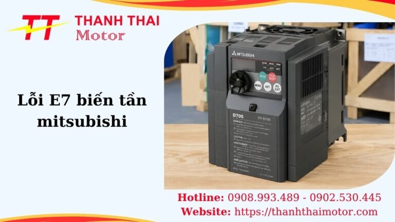 Thumb lỗi e7 biến tần mitsubishi