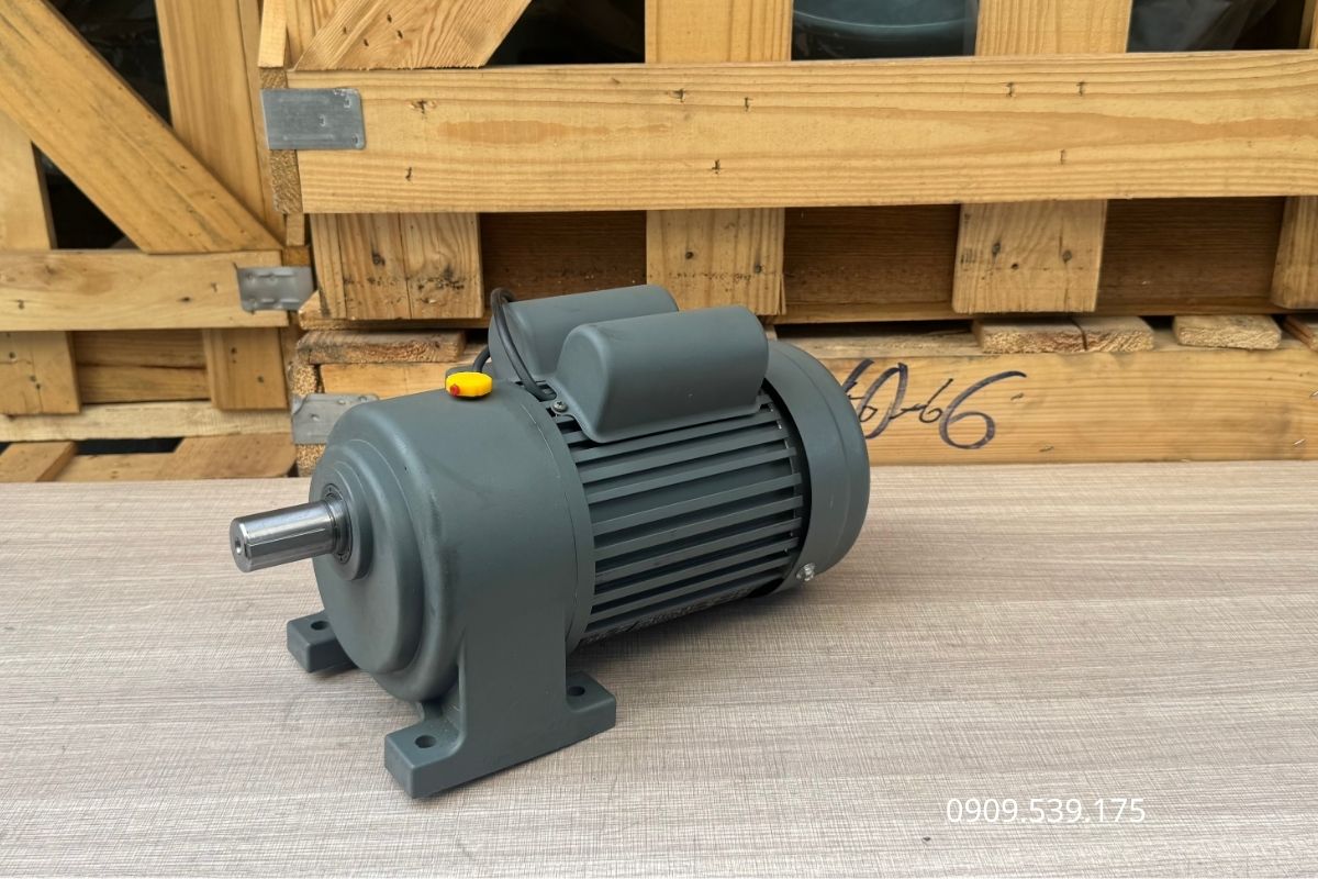 Các bộ phận chính bên trong motor giảm tốc 1 pha