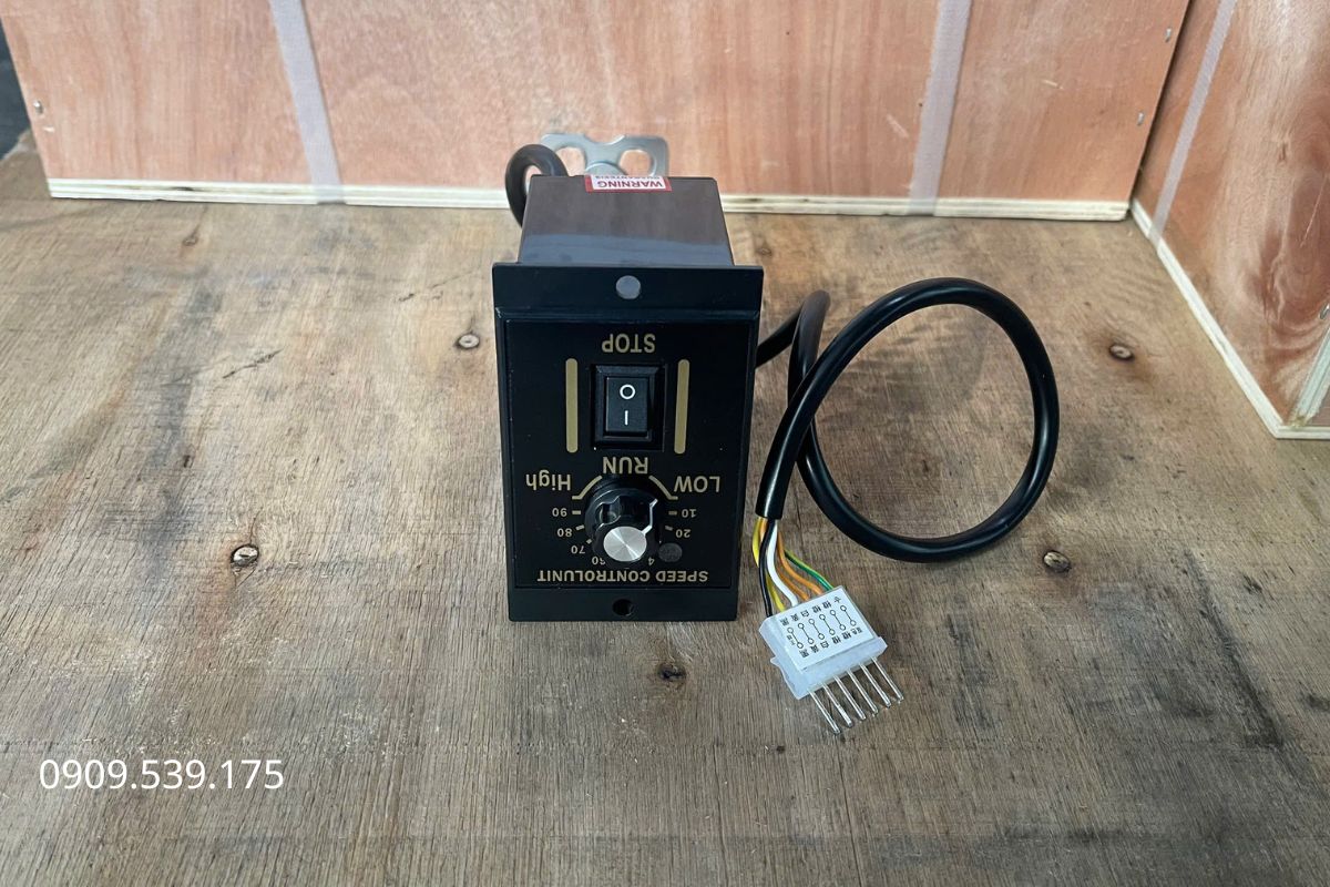 Bộ điều chỉnh tốc độ motor 1 pha giúp tăng giảm tốc độ quay của động cơ theo yêu cầu
