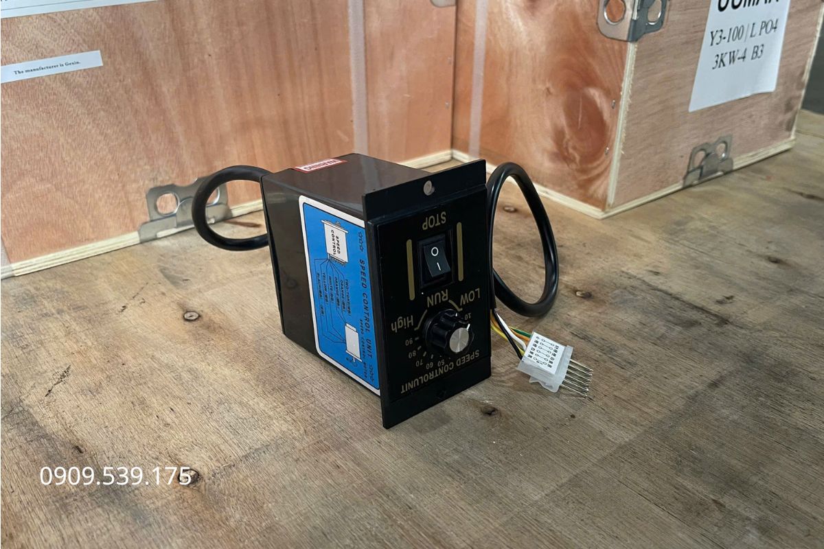 Điều chỉnh tần số nguồn điện giúp thay đổi tốc độ quay của motor 1 pha