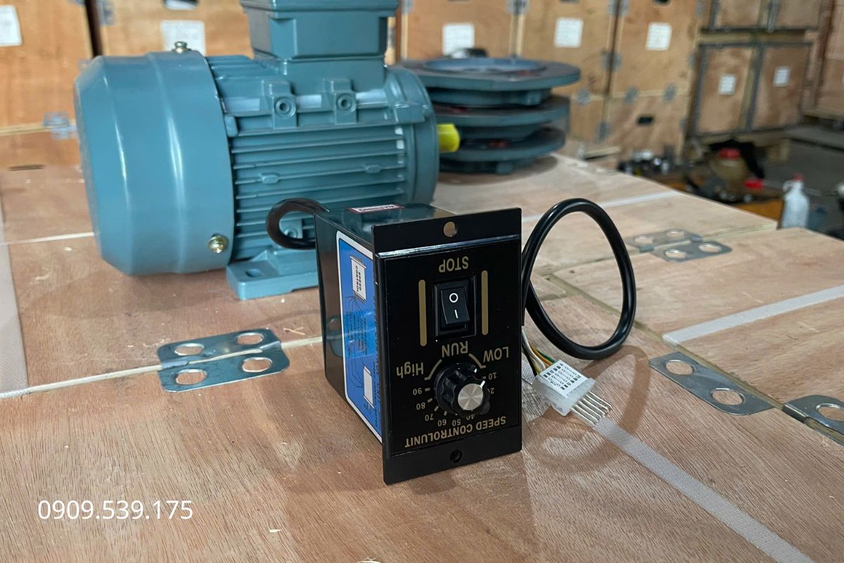 Bộ điều chỉnh tốc độ motor 1 pha được ứng dụng trong quạt, máy may, máy bơm, băng tải mini