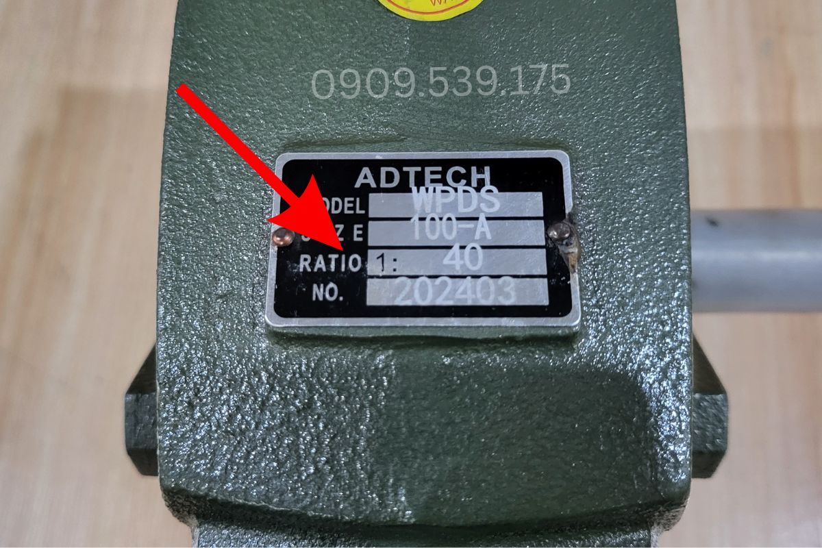 Ảnh hưởng tỷ số truyền đến hiệu suất hộp giảm tốc