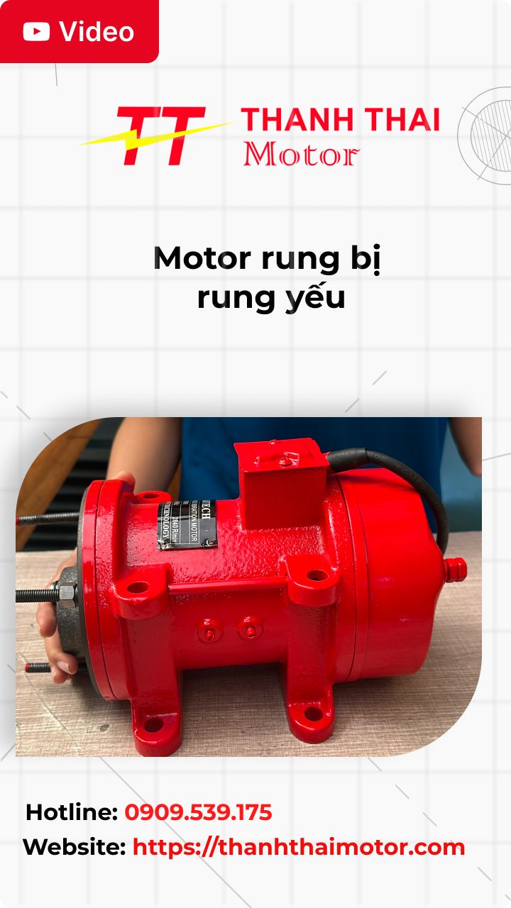 Thumb motor rung bị rung yếu