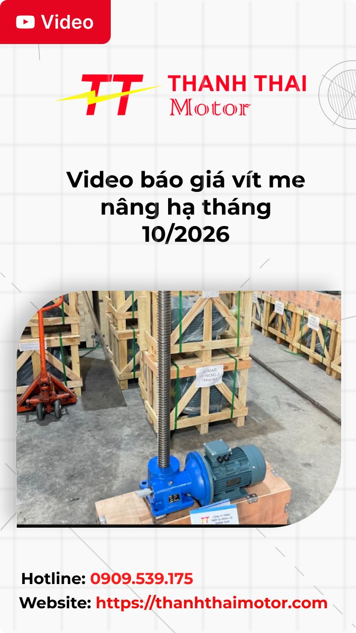 Thumb video báo giá vít me nâng hạ tháng 10/2026