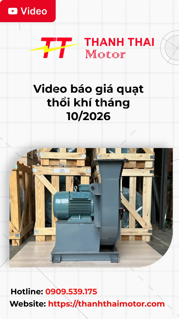 Thumb Video báo giá quạt thổi khí tháng 10/2026